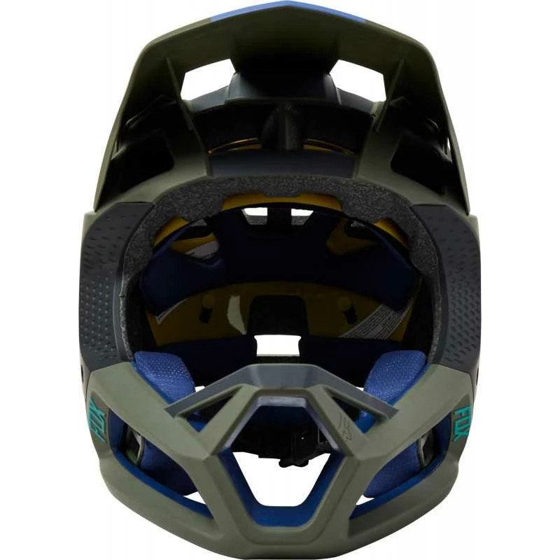 Casque Fox Proframe BLOCKED Olive Green – Image 5