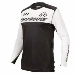 Maillot Fasthouse Alloy Block Blanc Noir