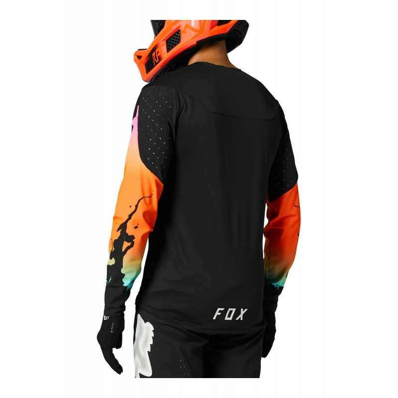 Maillot Fox Flexair MTB Edition Limitée PYRE Noir – Image 2