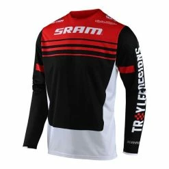 Maillot Troy Lee Designs Sprint Formula Sram Rouge Noir
