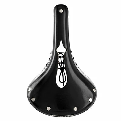 Selle Vélo Cuir Brooks B17 Carved Noire Pour Homme – Image 4