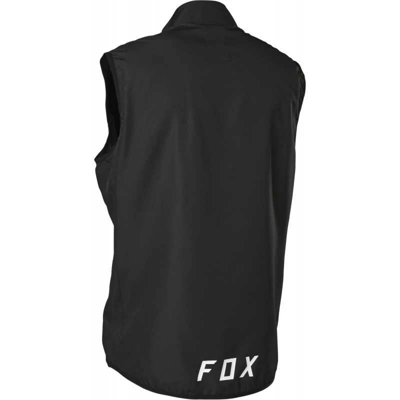 Veste Fox Ranger Wind Sans Manches Noir – Image 2